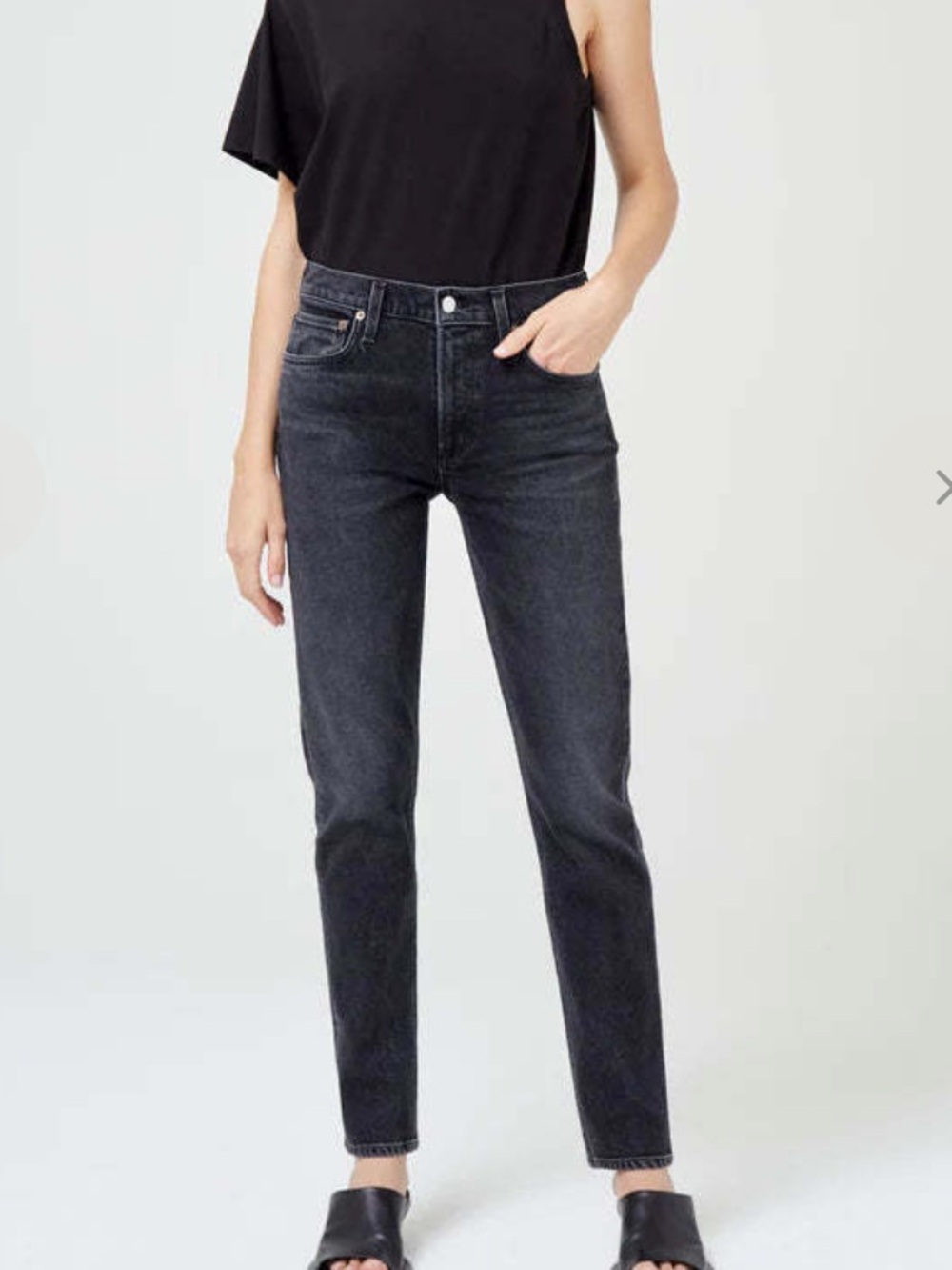 AGOLDE Lyle Low Rise Slim Straight Leg Jeans